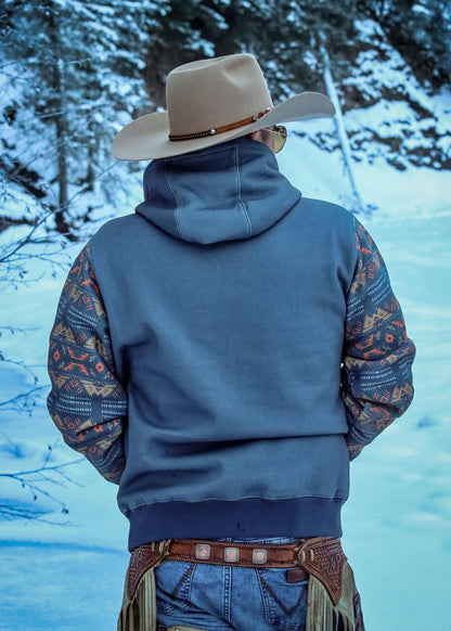 Men's Western Pullover Hoodie