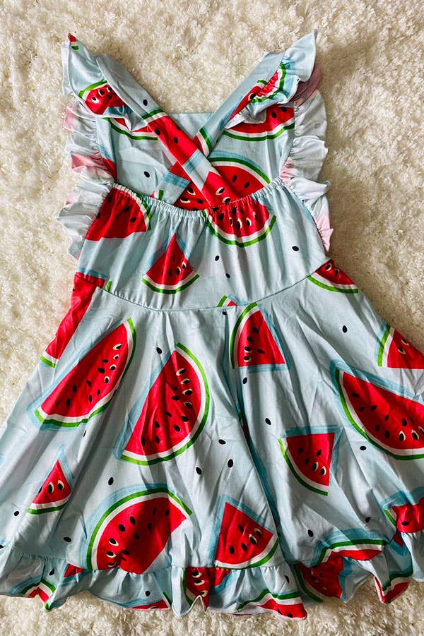 Blue Watermelon Dress