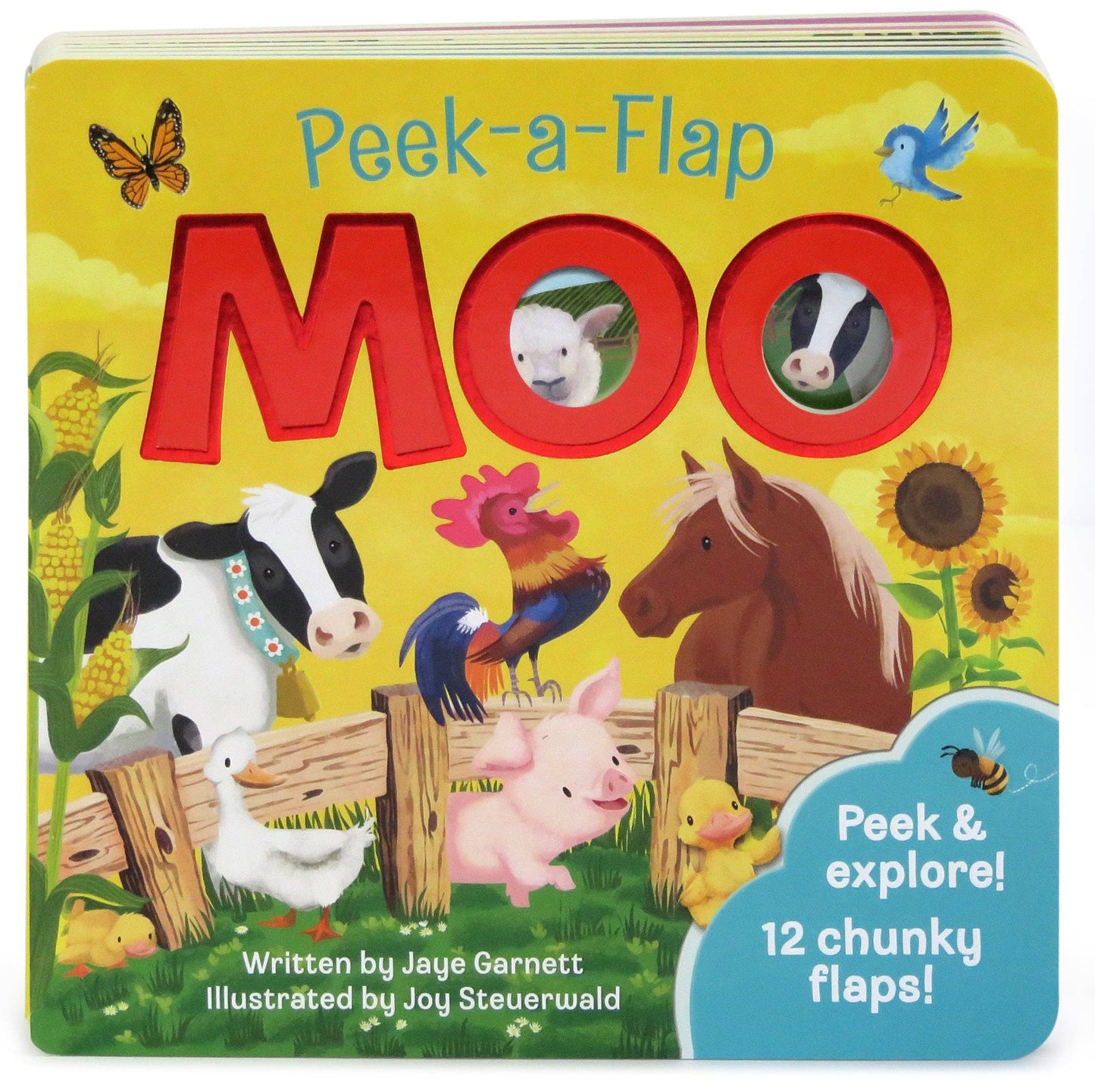 Moo Lift a Flap Farm Book