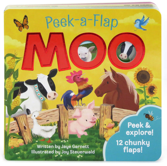 Moo Lift a Flap Farm Book
