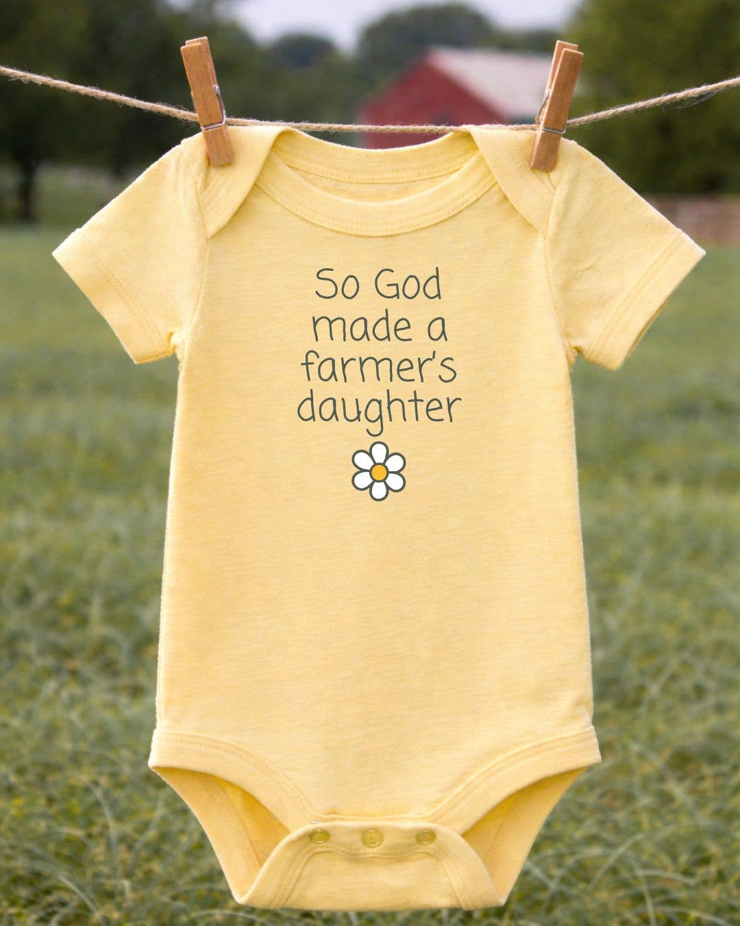 Farmer's Daughter Onesie