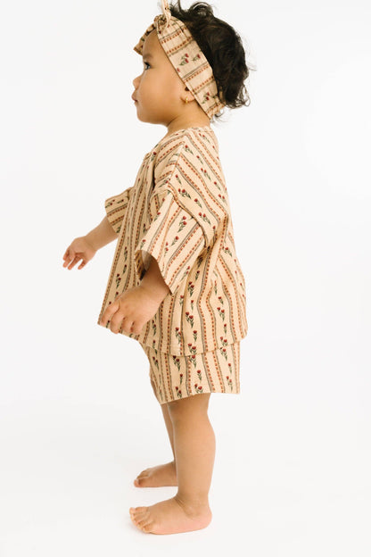 Floral Heirloom Slouchy Set
