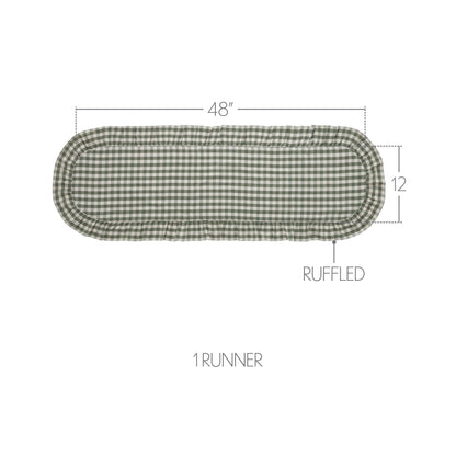 Rosehill Cottage Gingham Table Runner