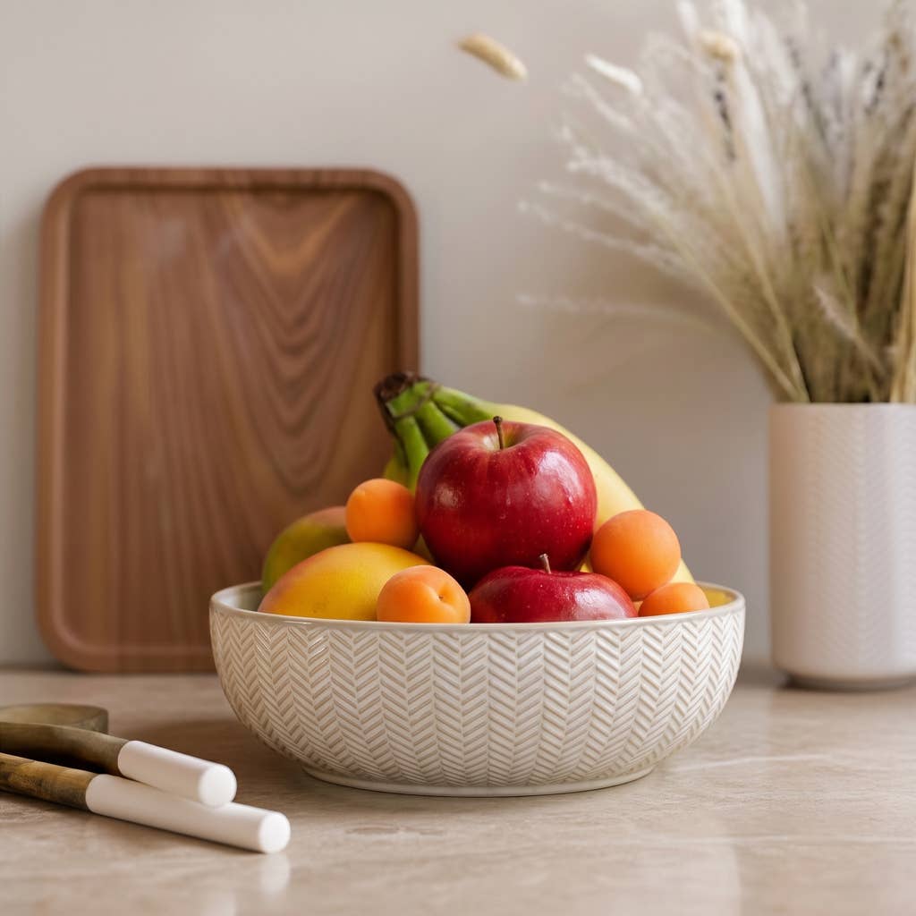 Kook Ceramic Salad Bowls, Set of 2