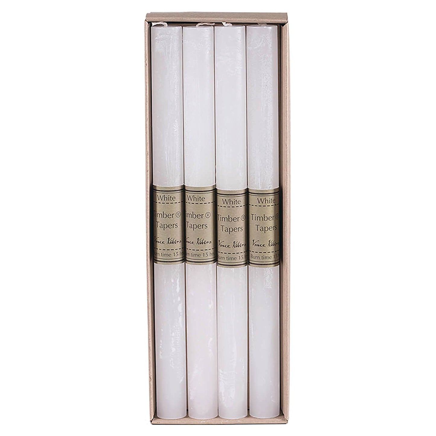 White Taper Candle Bundle of 5