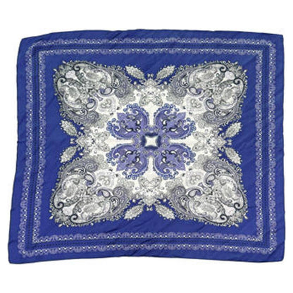 PAISLEY MEDALLION PRINT SILKY BANDANA
