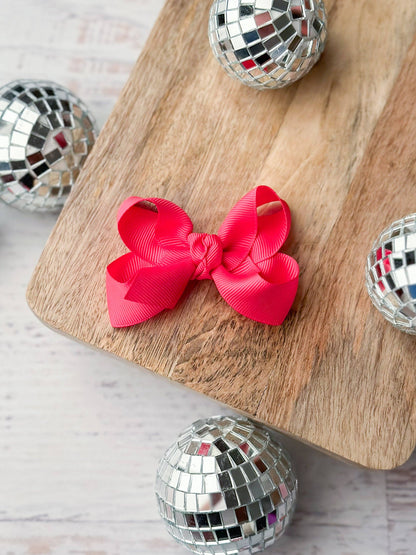 Original Grosgrain Hair Bow - Alligator Clip - 3"