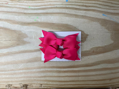 Extra Small Bows (two piece)